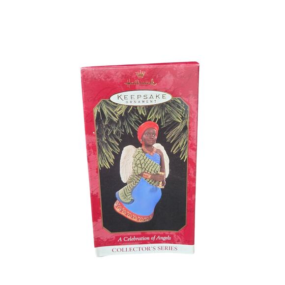 Hallmark Keepsake Ornament African Kwanzaa 1997 A CELEBRATION OF ANGELS 3rd - Picture 1 of 5